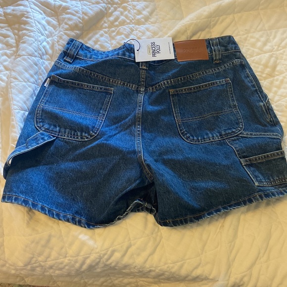 LOU CARPENTER DENIM SHORTS MID WASH - Picture 4 of 6